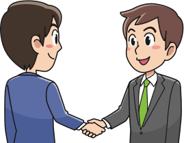 Geschäftlicher Handschlag für Partnerschaften und Trading-Netzwerke